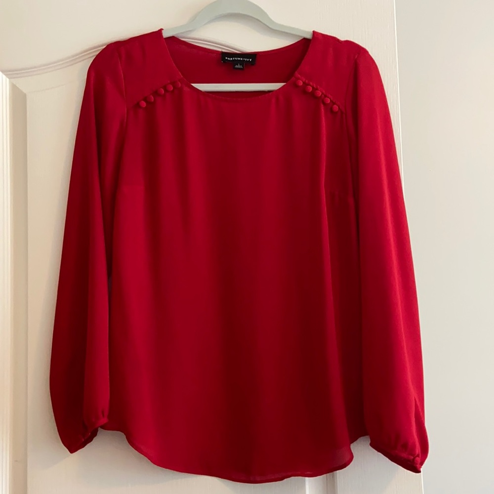 Red Blouse